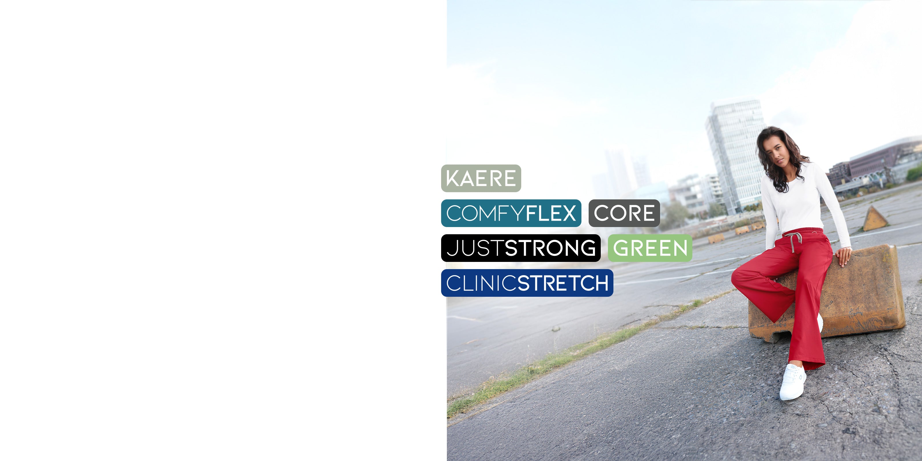 Auflistung aller Kollektionen bei CLINIC DRESS